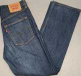 Wr) LEVI'S 539 oryginalnecspodnie jeansowe Vintage Roz.34/32