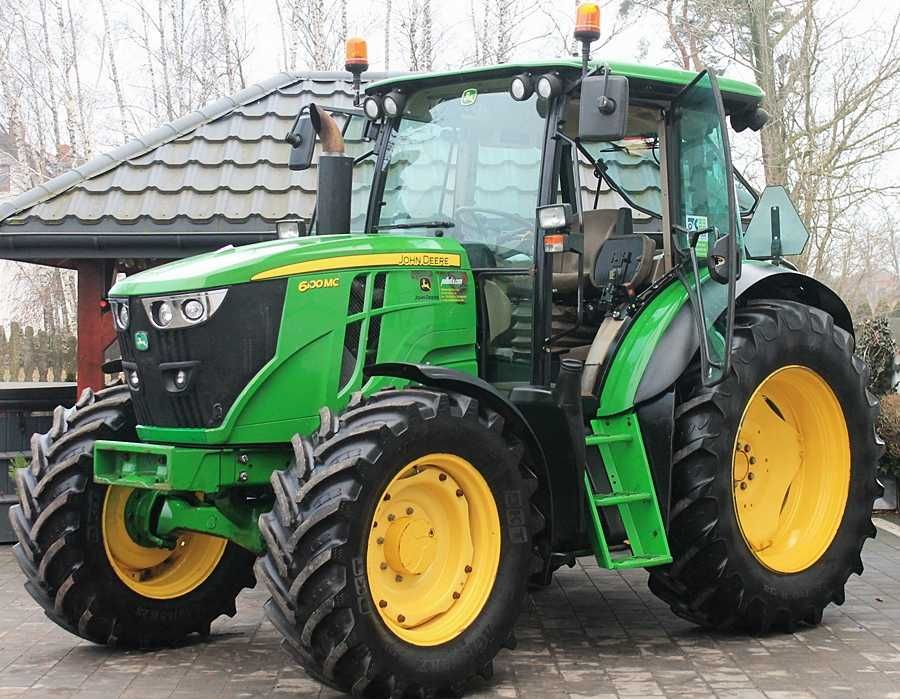 #Ciągnik John Deere 6100MC//1wł/2015r/6600Mth/Salon Polska//Oryginał/#