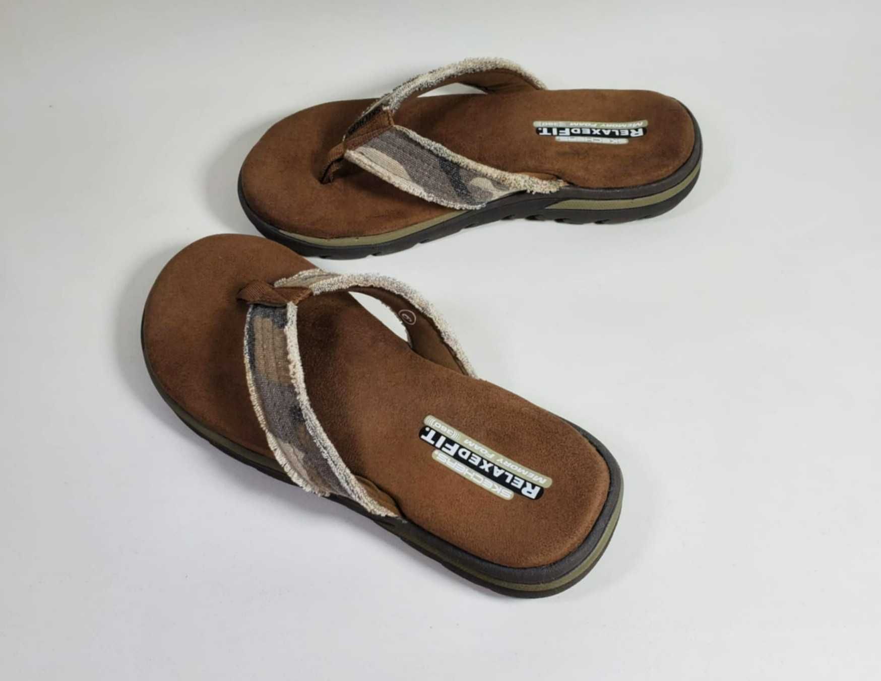 В'єтнамки Skechers Relaxed Fit (42 / 27см) шльопанці / шлепки мужские