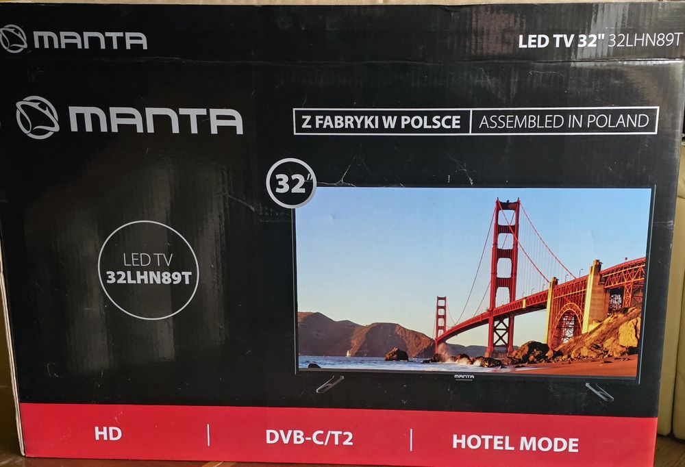 Telewizor LED Manta 32LHN89T 32 całe HD Ready