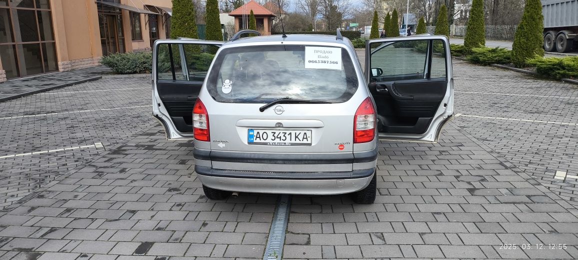 Opel Zafira 2,0 DTI 2003 7 мест