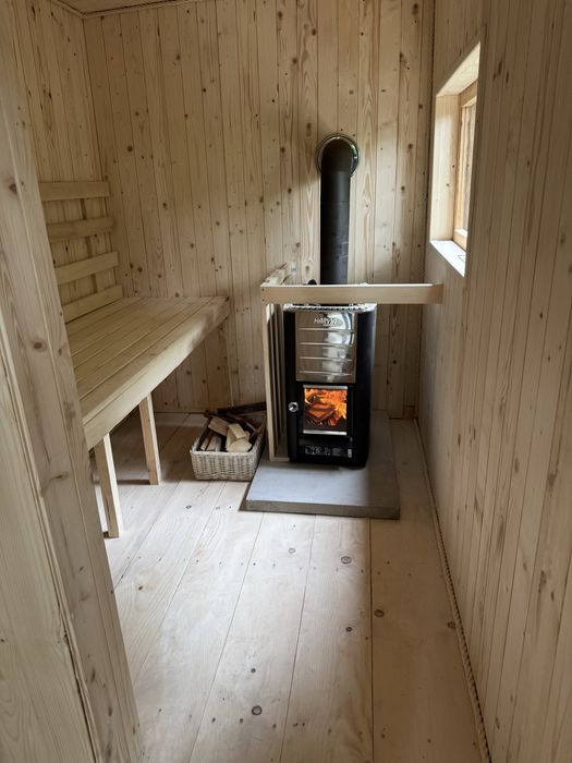 Domek sauna kominek las - tylko dla dorosłych