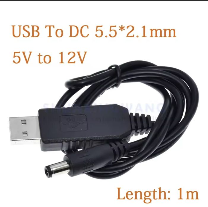 Кабель 5В 12В DC DC invertor
