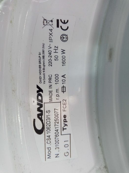 silnik Haier HCD63/39 A10 AL do pralki Candy