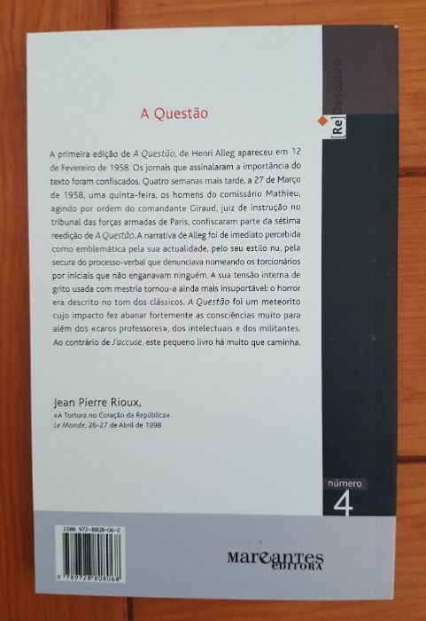 Henri Alleg - A questão