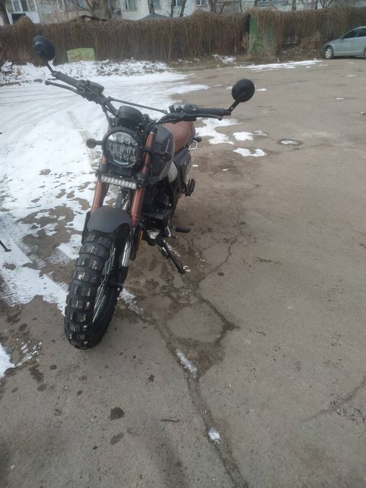 Мотоцикл Forte ft 250-f6 scrambler