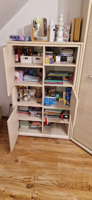 Szafa narożna Plus szafka komplet