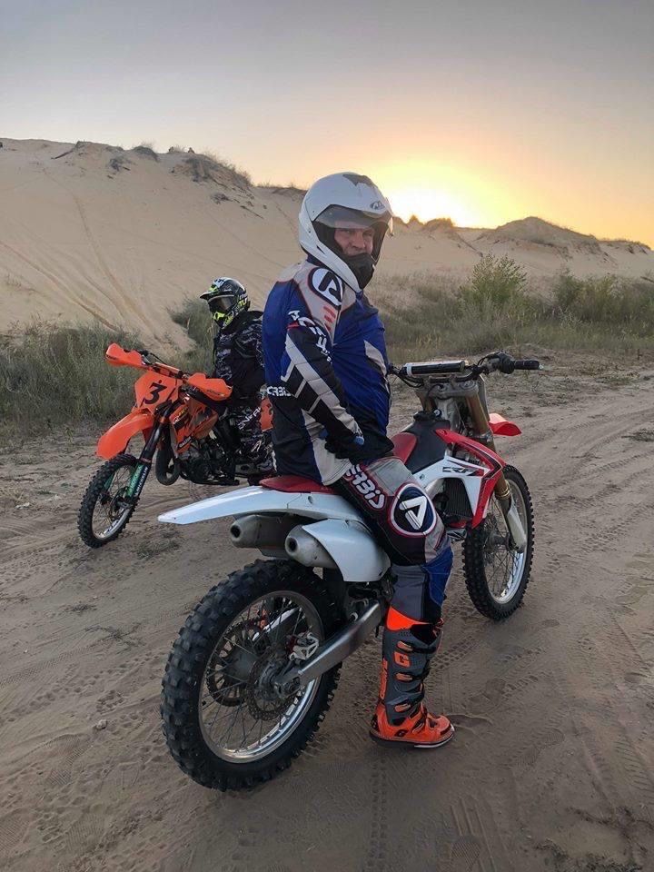 Кроссовый мотоцикл HONDA CRF250R, 2014 г.