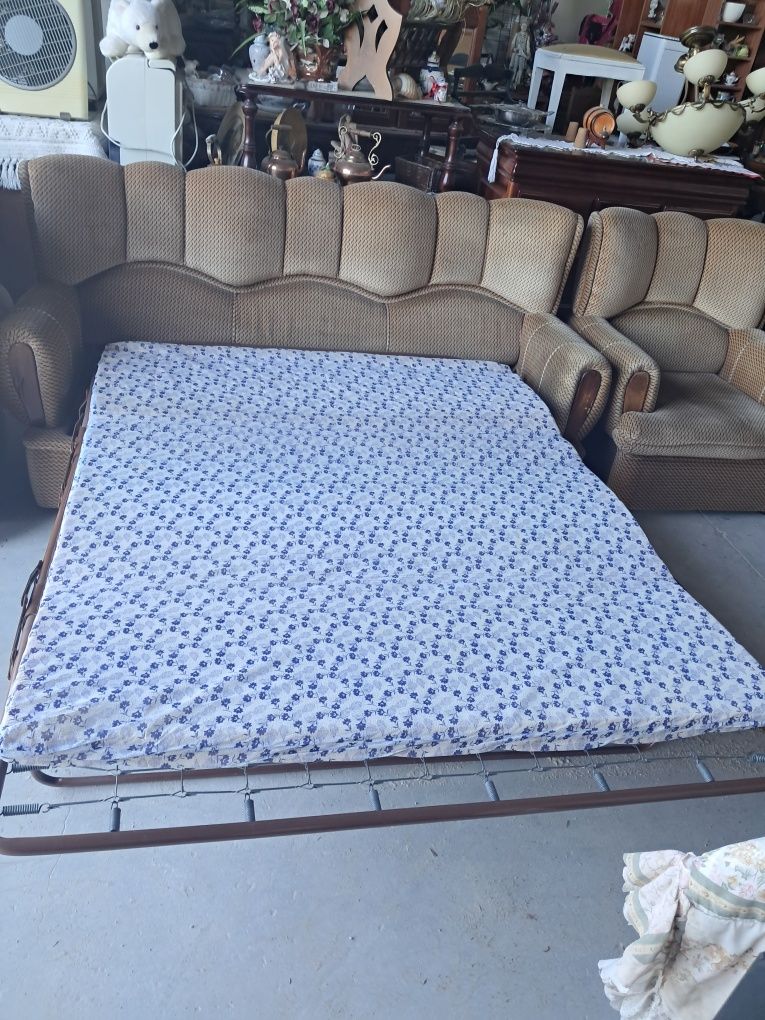 Conjunto sofás, com cama