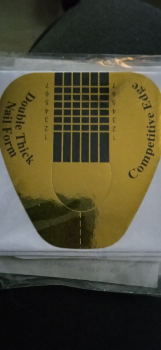 Szablony do przedłużania paznokci Double Thick Nail Form