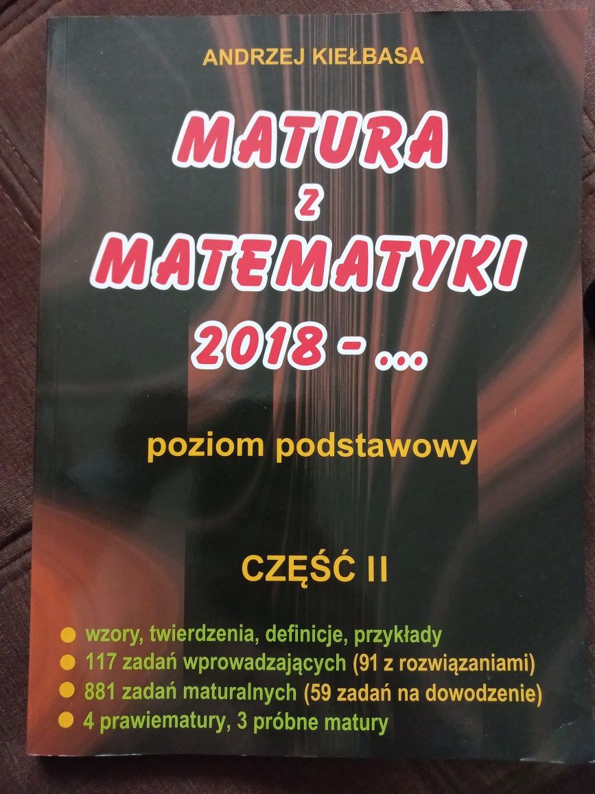 Matura z matematyki część 2 poziom podstawowy kiełbasa