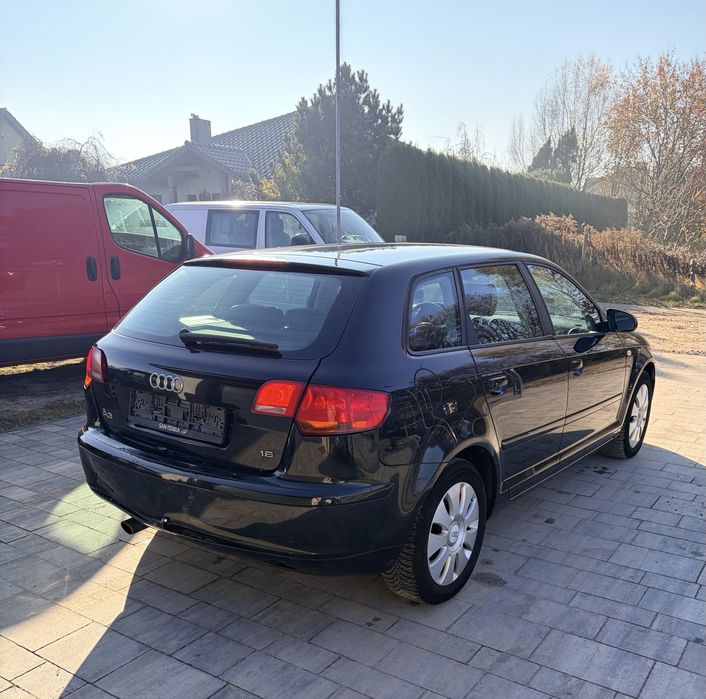 Audi A3 8P Sportback 5 Drzwi 1.6 benzyna skora SERWIS 6l/100 Zamiana