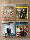 Gry na PS3 (Sleeping Dogs, Mafia, Batman, Bioshock)