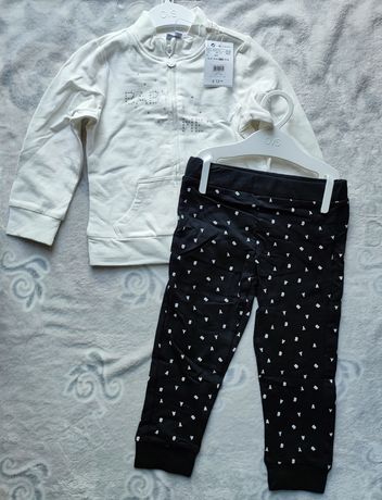86-92 nowy komplet OVS bluza i spodnie