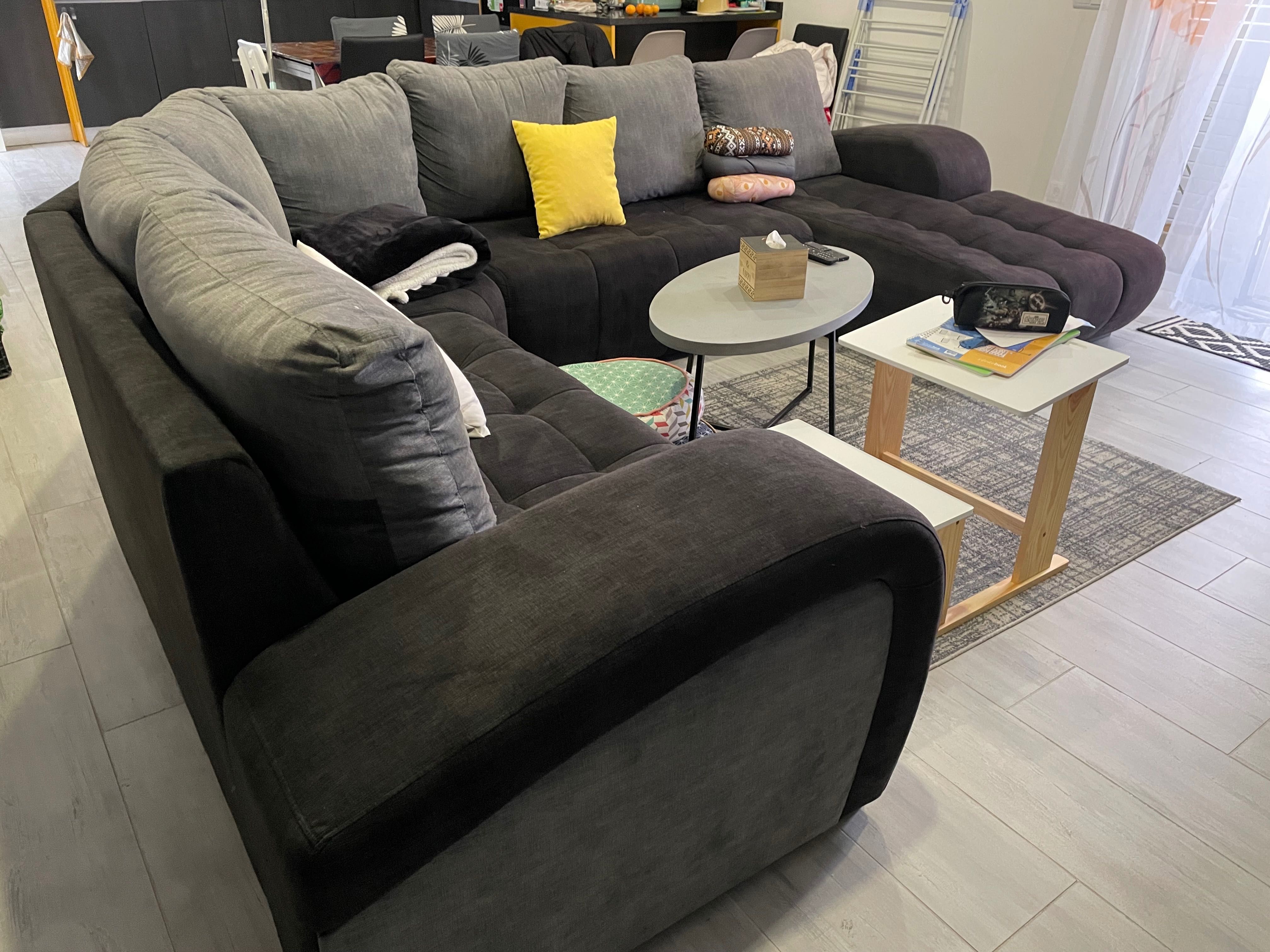 Sofa XXL cinzento