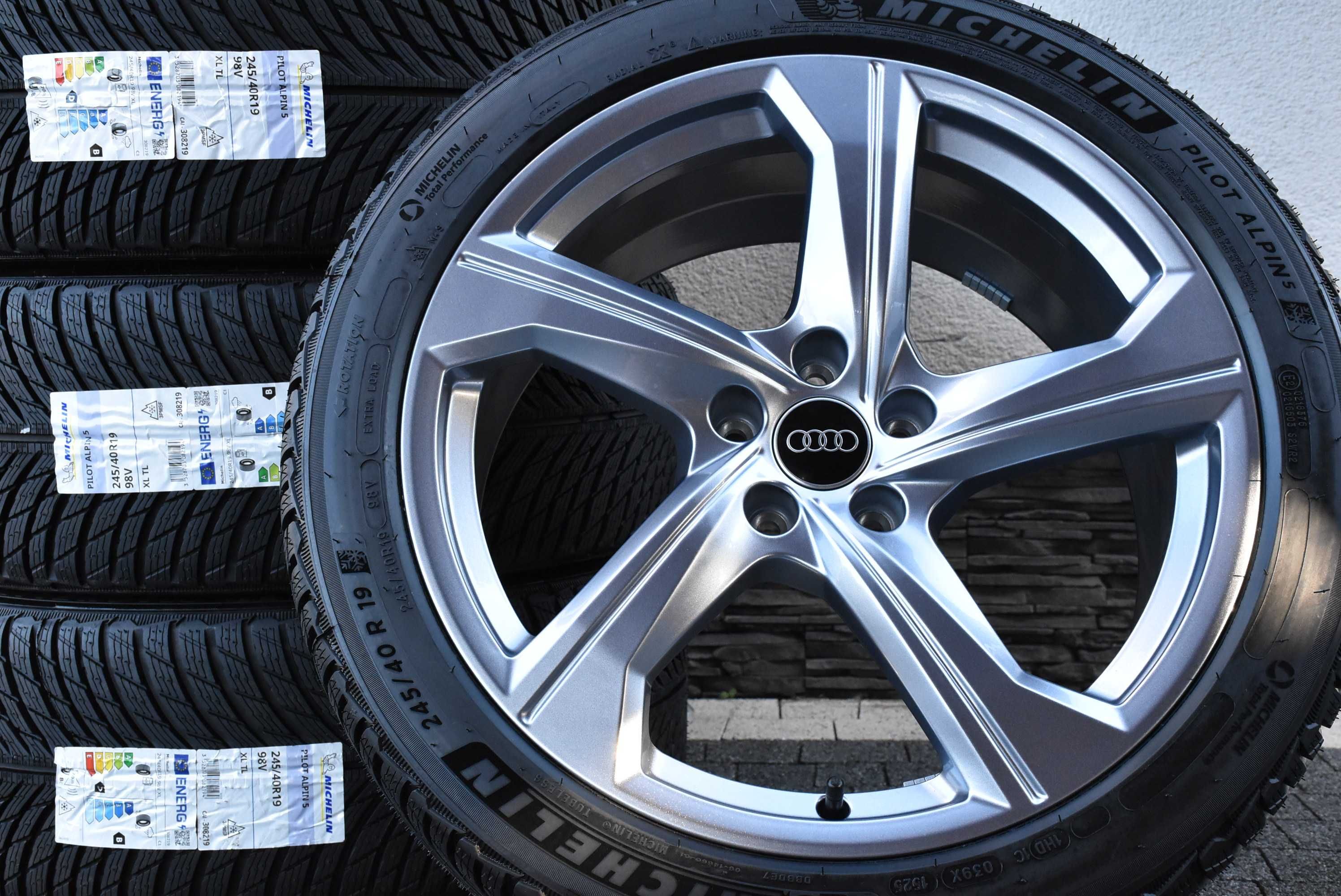 Nowe koła zimowe Audi A5 S5 B10 8B3 19" Nowy model Michelin 2025r