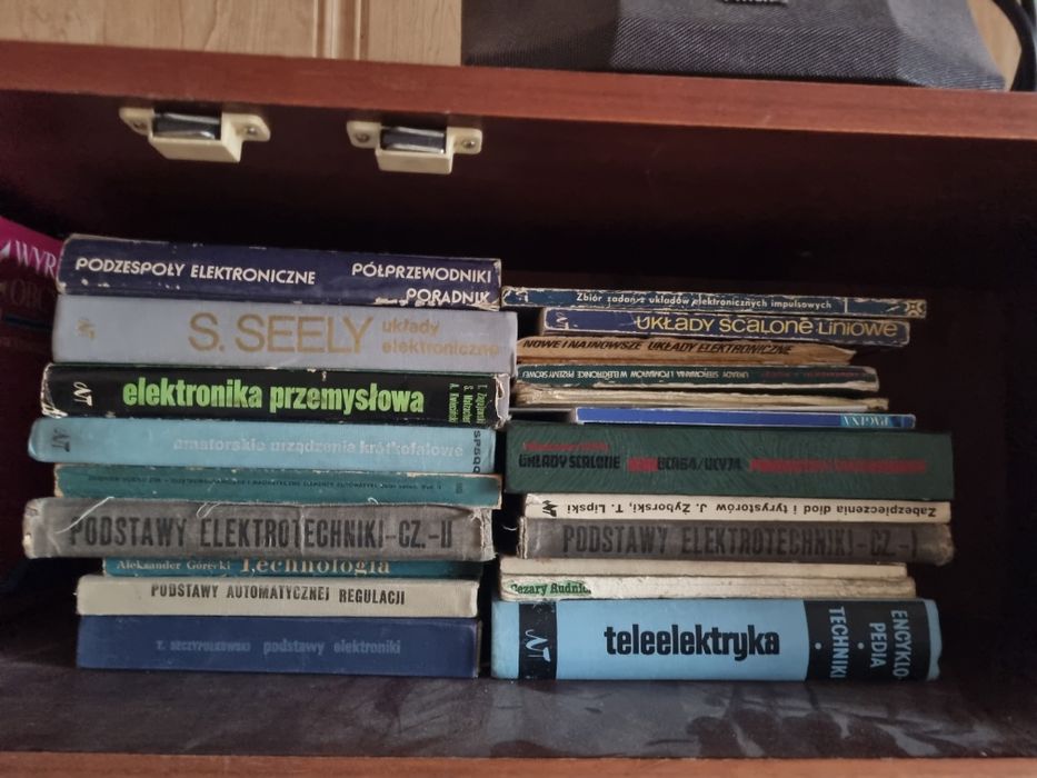 Tezeusz Elektrotechnika Automatyka elektronika książki stare układy sc