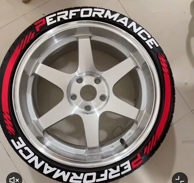 Тюнінг для шин , наклейки високоякісний Вініл