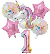 6 balonów na urodziny roczek