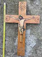 Krzyż z namalowana postacią Jezusa