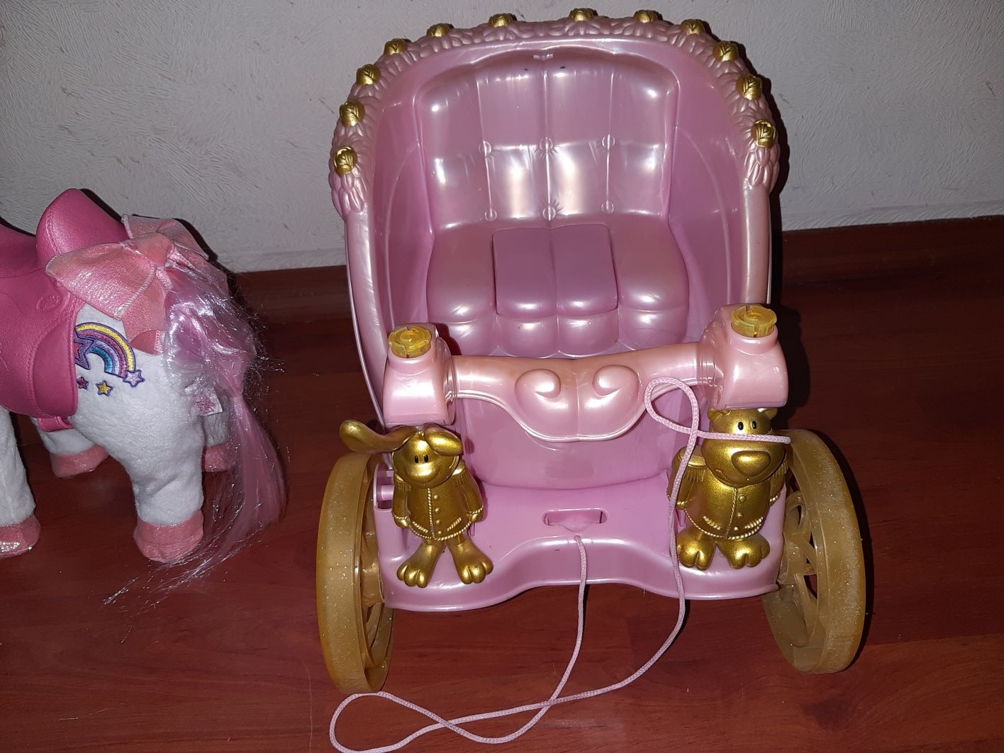 BABY born  Казковий Єдиноріг та карета для бебі борн