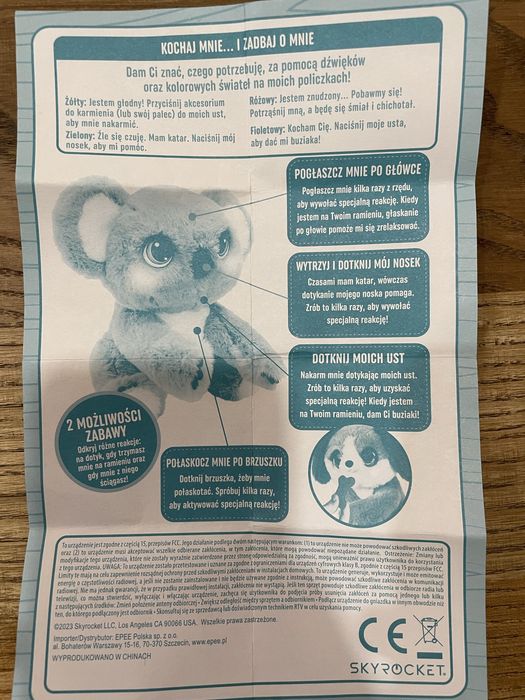 KOALA interaktywna maskotka MILUSIE