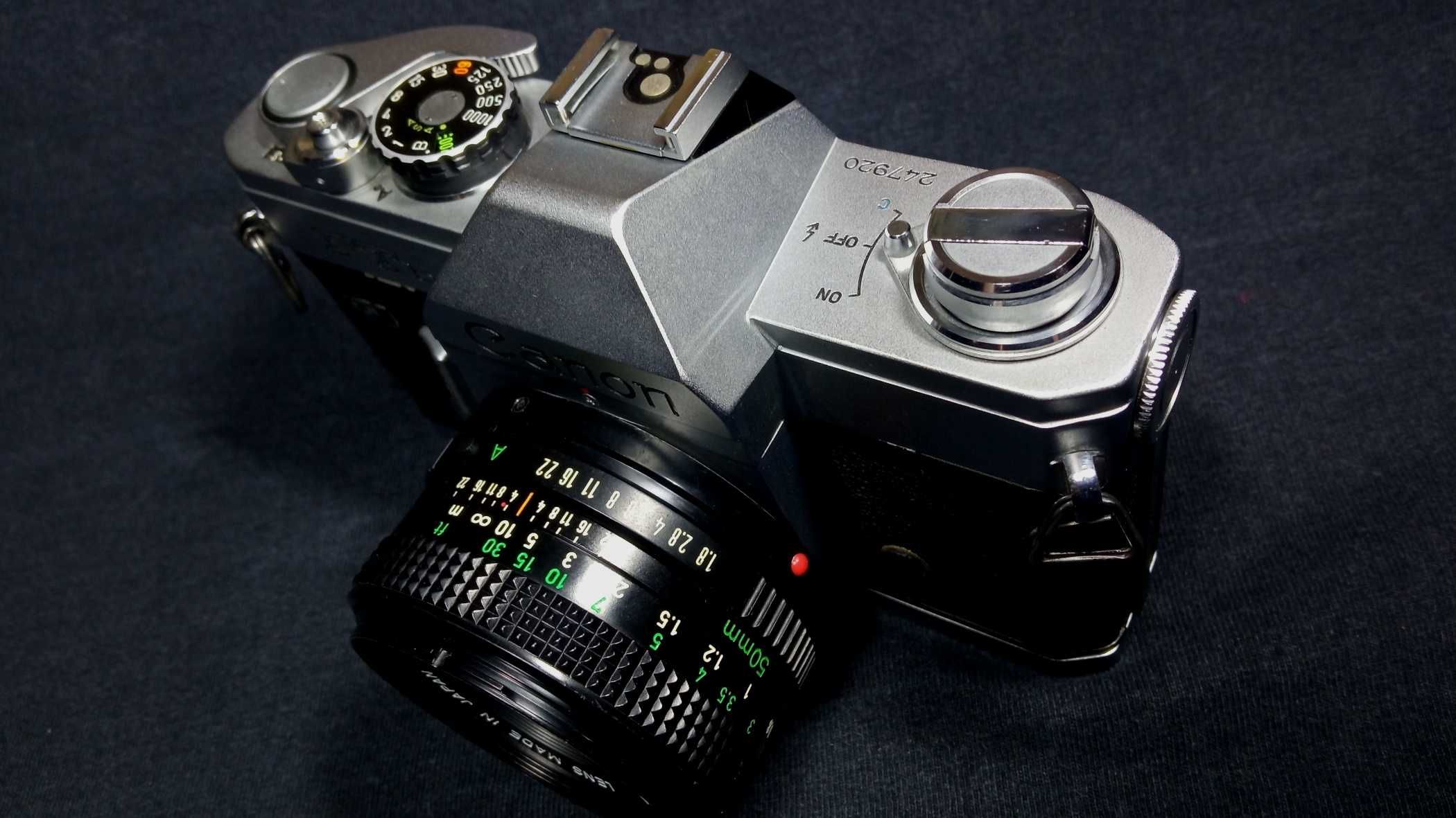 Canon FTb QL Lens FD 50mm 1.8 / 28mm 2.8 / 135mm як новий