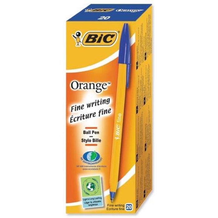 Długopis Orange Original niebieski (20szt) BIC BIC ,153x58 mm
