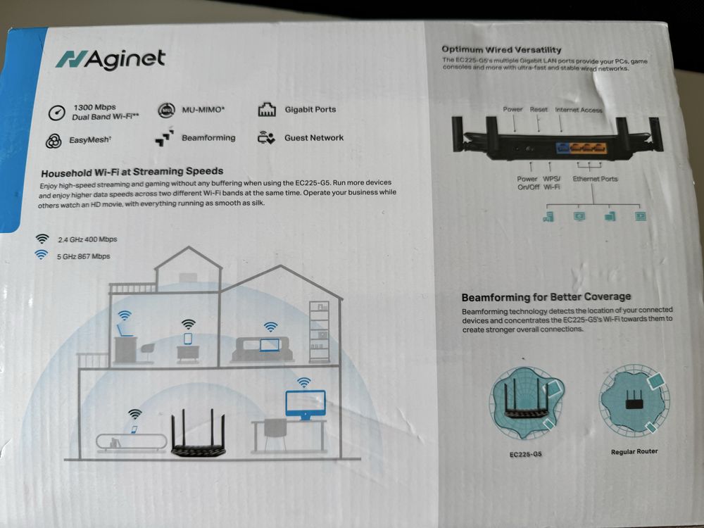 Router tp-link EC225-G5 AC1300