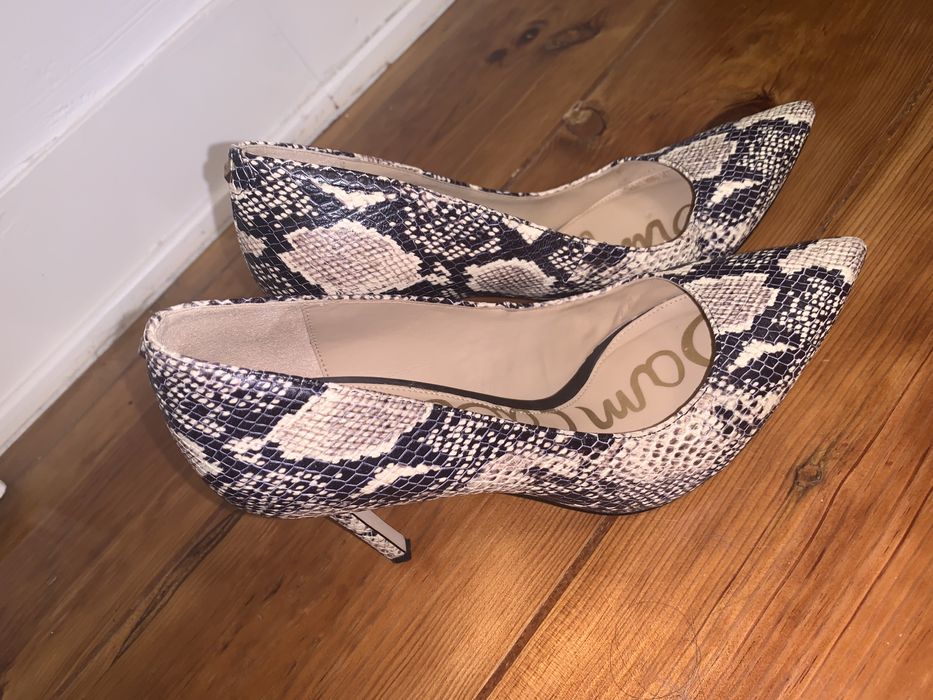 Sapatos Sam Edelman pele cobra