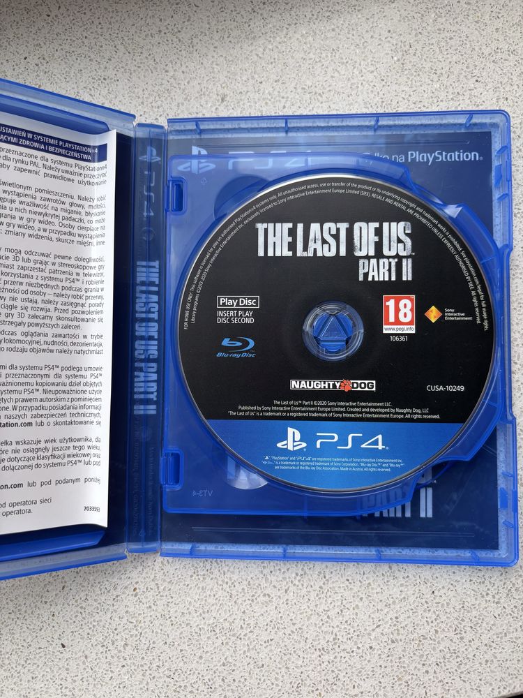 Gra The last of us part II ps4 ps5 polska wersja
