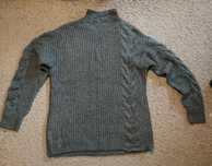Gruby zimowy sweter z kołonierzykiem damski Dorothy Perkins rozm. S