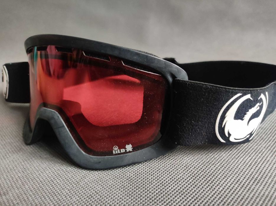 - Dragon lil D - Gogle juniorskie narciarskie / snowboardowe
