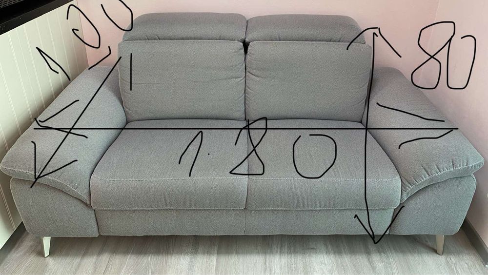 Sofa/kanapa (nie rozkładana) STAN IDEALNY