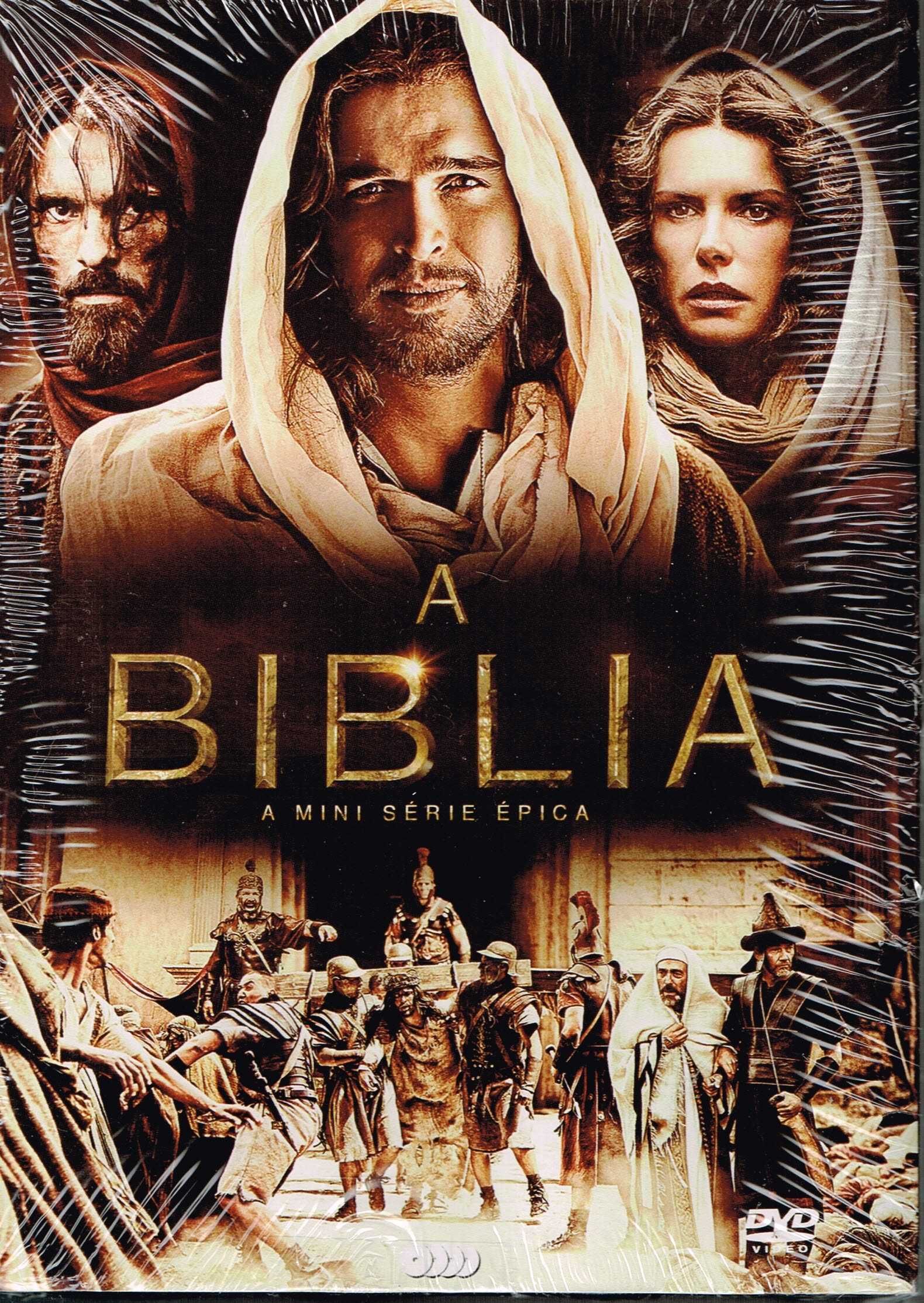 Série em DVD: A Bíblia A Mini Série Épica Completa - NOVO! SELADO!