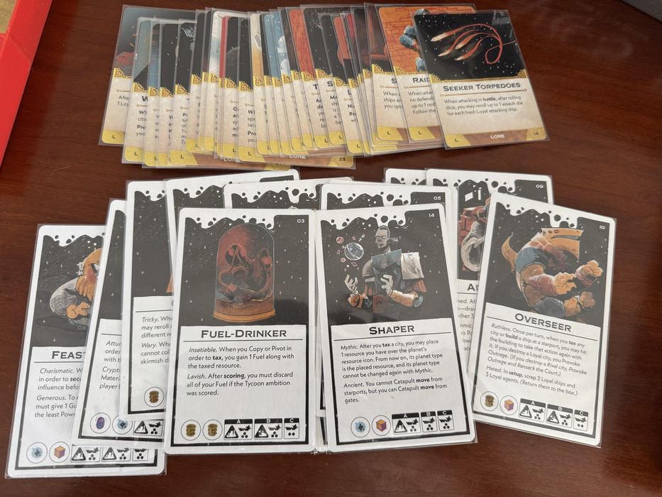 Arcs + Leaders and Lore Expansion + Inserts EN