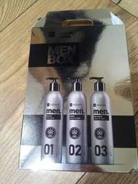 HISKIN Men Box Zestaw żel pod prysznic, szampon i odżywka do włosów