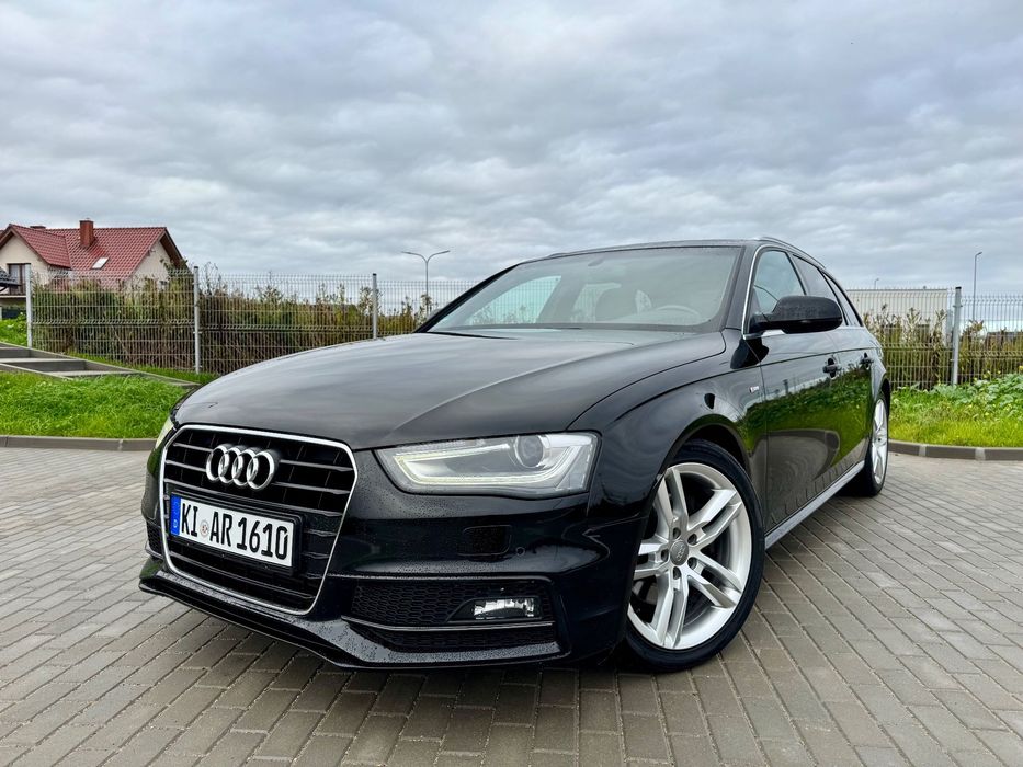 Audi A4 Avant Lift 2.0TDI 150KM CR S-LINE/ Navi 3G+/ Alu18/ Led/ Bi-Xenon