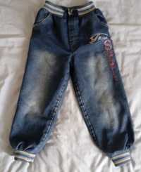 Теплые джинсы на мальчика р.116