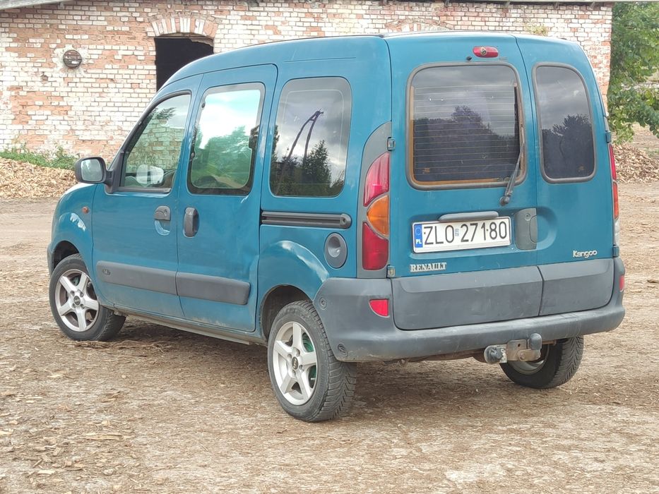 Renault Kangoo I 1.4 benzyna+ LPG. Hak. Alufelgi.
