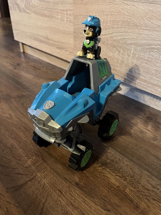 Psi patrol pojazd z figurka dino Rex