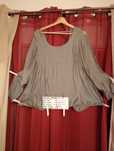 Jedwabna bluzka,silk,seta,30% jedwabna mgiełka S/M M