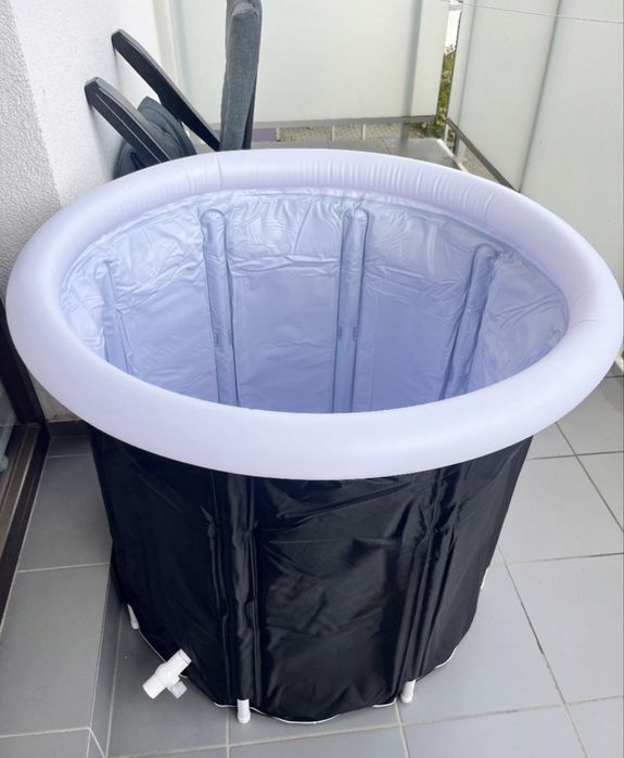 Beczka do morsowania wanna przenośna basen lodowa kąpiel regeneracja