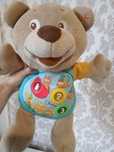 Інтерактивний ведмедик Тедді Chicco щенок Fisher price