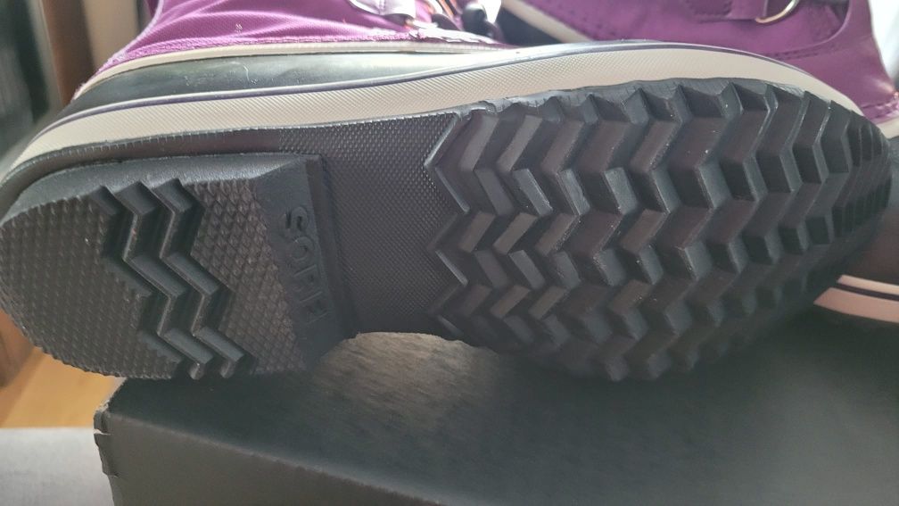 Buty śniegowce dla dziewczynki Sorel rozm.37 (23cm) NOWE