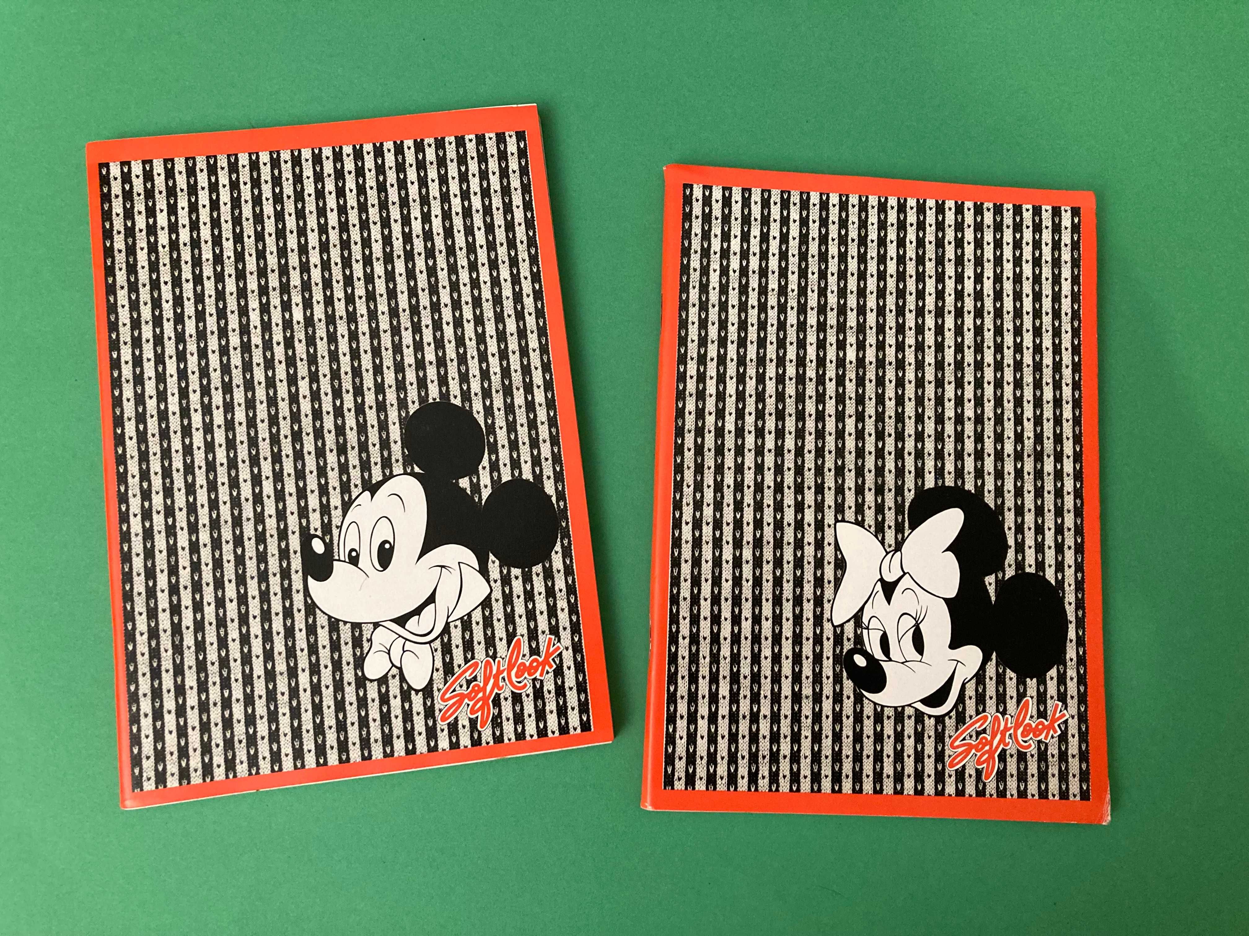 Lote de 2 Cadernos Escolares Soft Look Anos 80 Disney Ambar