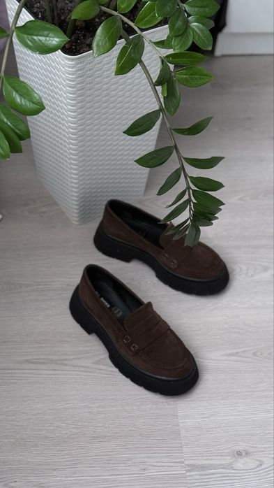 Лофери шоколад коричневі