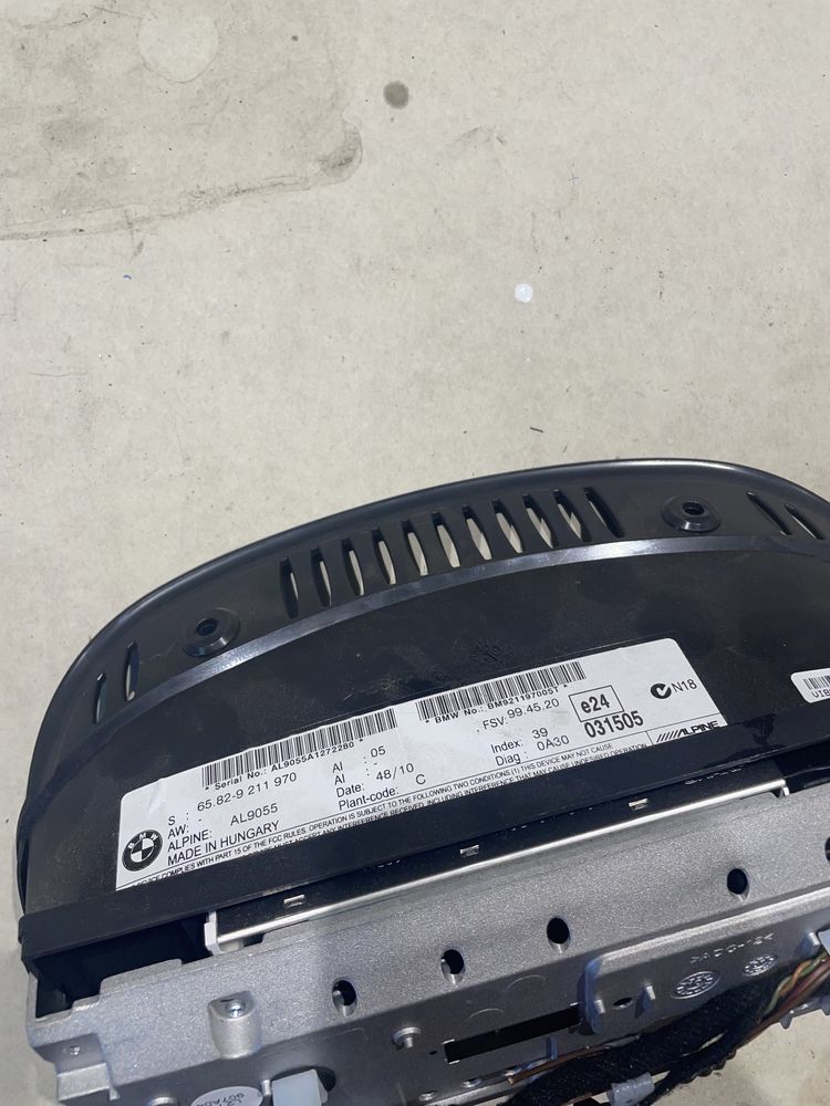 Kontroler iDrive panel wyświetlacz navi bmw e91 e60 x5 e90