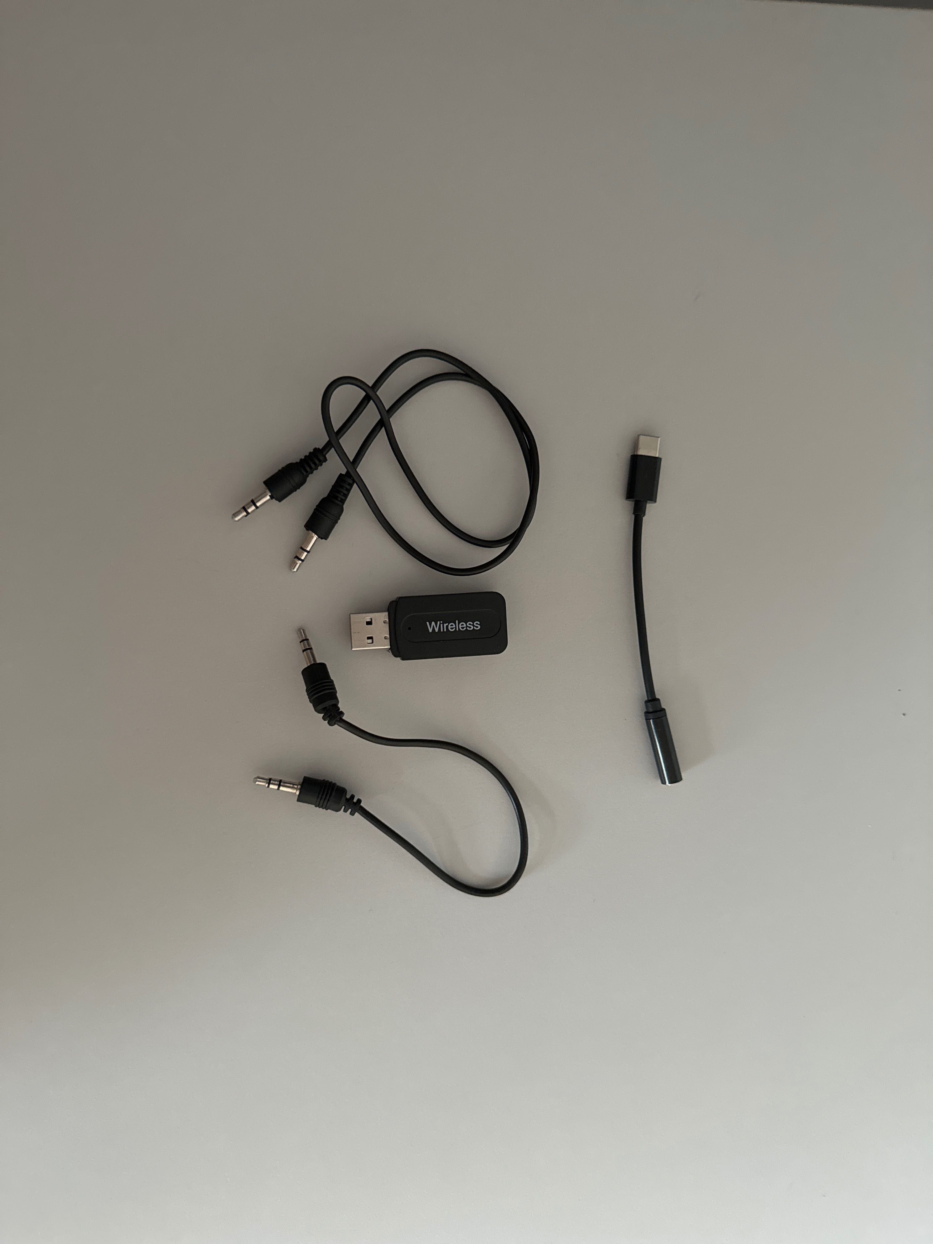 Transmitter Bluetooth USB/AUX + Gratis przejściówka
