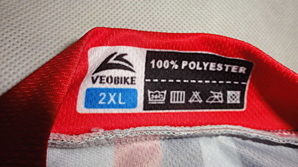 VEOBIKE - koszulka kolarska - Rozmiar XL / XXL